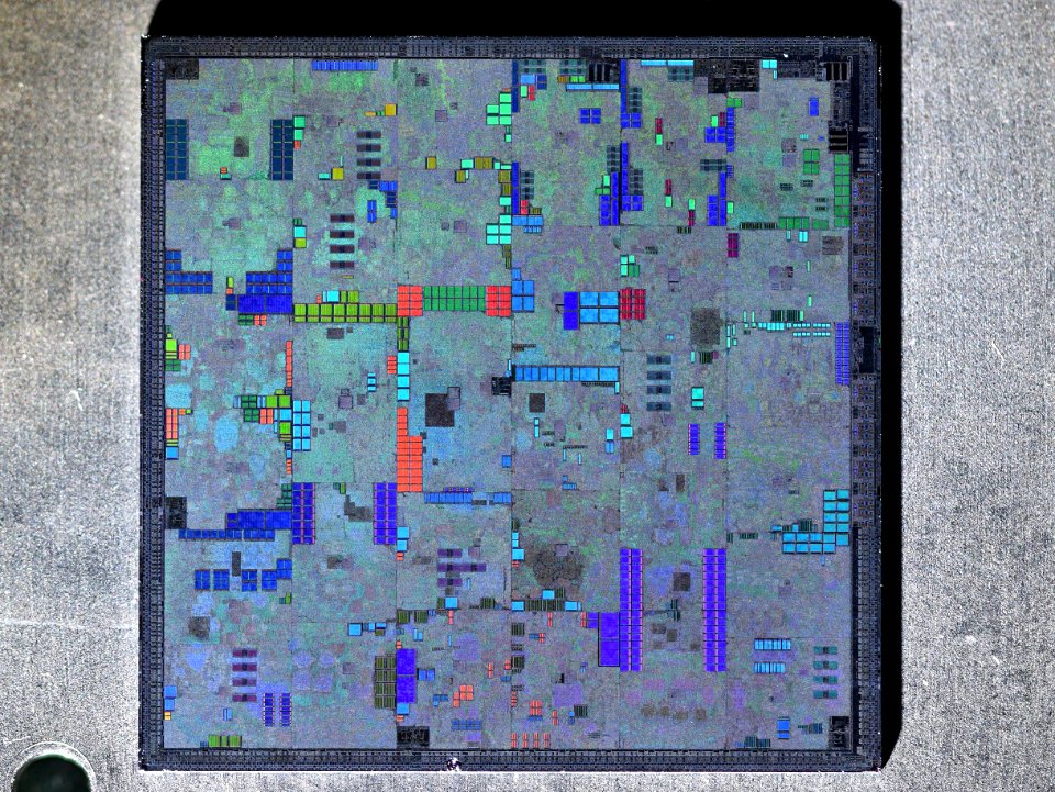 Nvidia G70 die shot