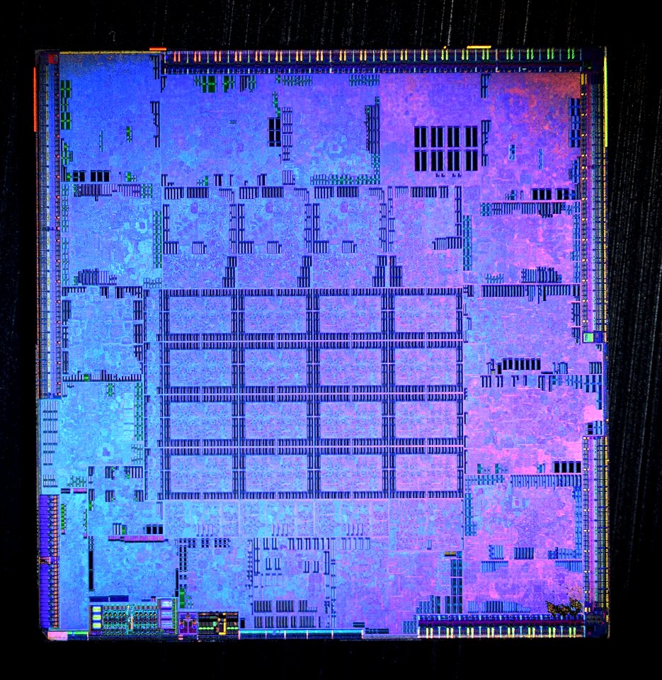 ATI R600 (Radeon HD 2900 XT / PRO / GT) die shot