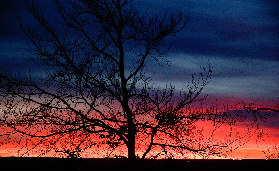 Sunset evening twilight