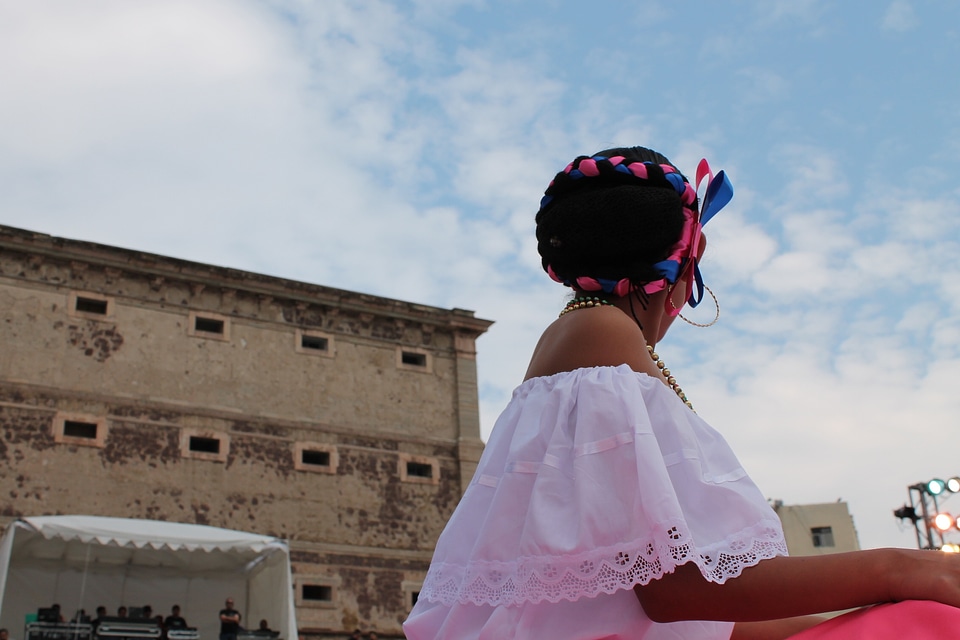 Girl festival traditional