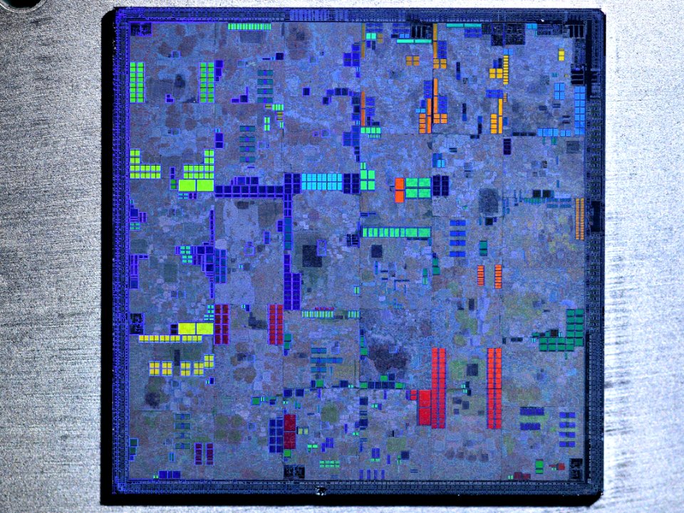 Nvidia G70 die shot
