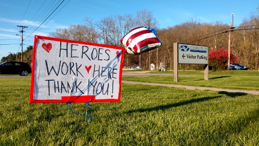 Heroes work here. Thank you!