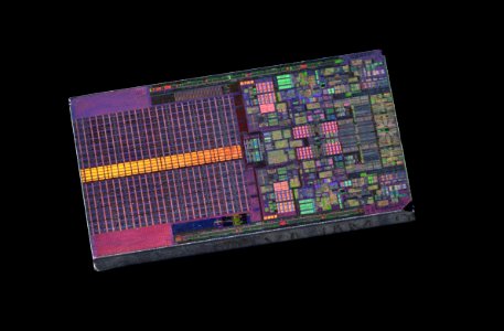 Intel Wolfdale die shot (E8400) etched