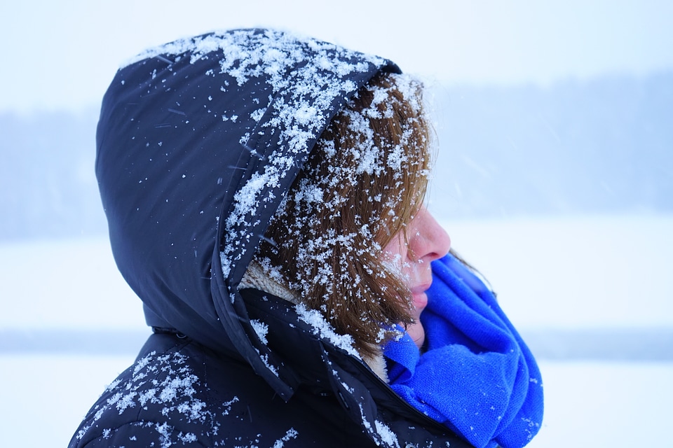 Cold person fashion