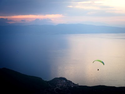 Jump from Galicica photo