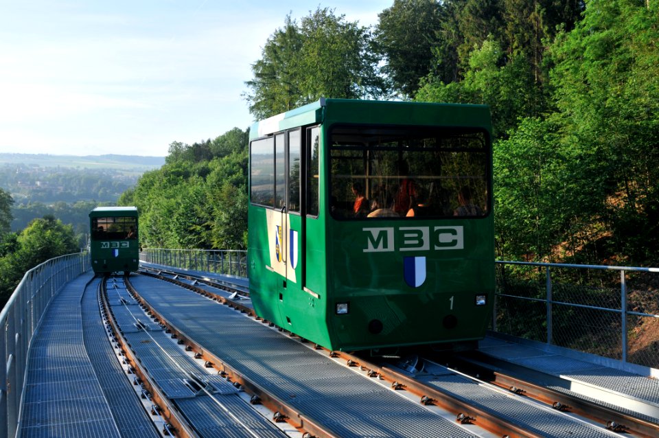 Funiculaire Cossonay-Penthalaz,gare - Cossonay, ville