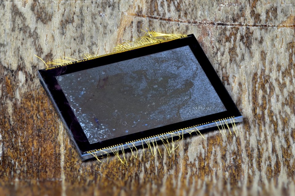 DLP chip (DMD) - water damage