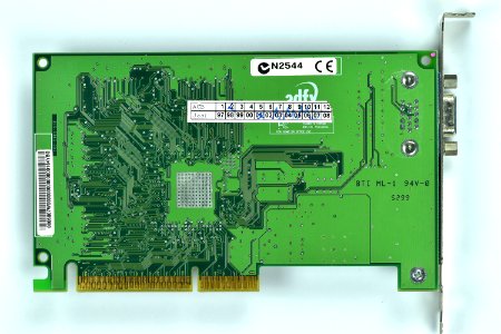 3DFX Voodoo 3 1000 back