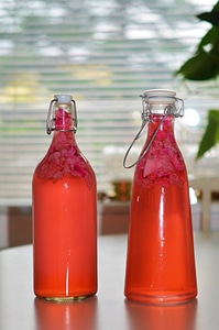 Red bottle sweet