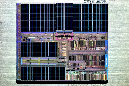 HP PA-8700 die shot - etched