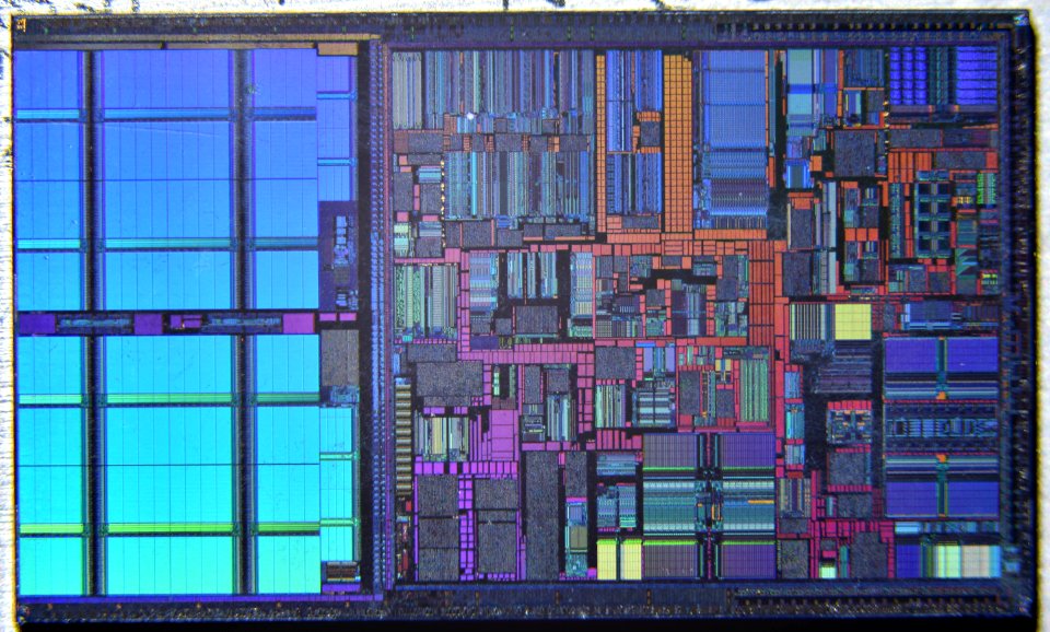 Intel Dixon (Pentium II) die shot