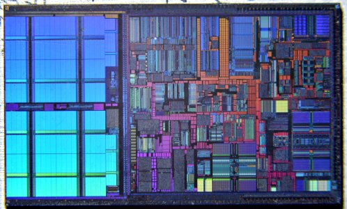 Intel Dixon (Pentium II) die shot