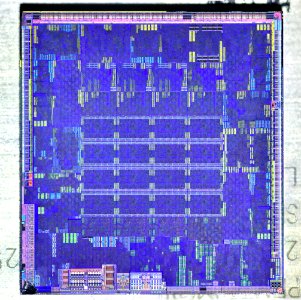 ATI RV670 die shot
