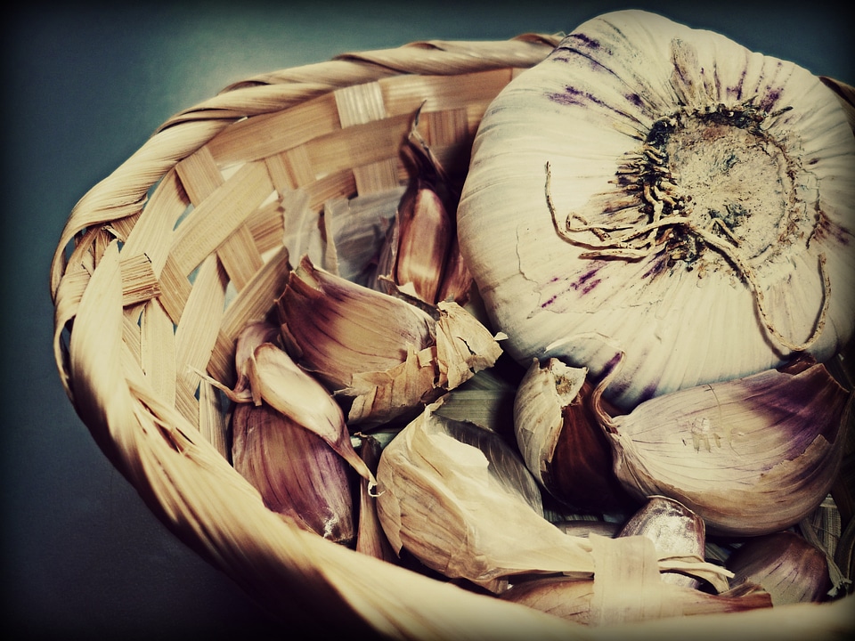 Vegetables garlic foodstuffs