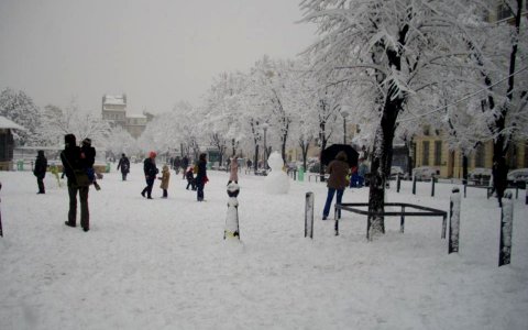 La Plaine Sous La Neige