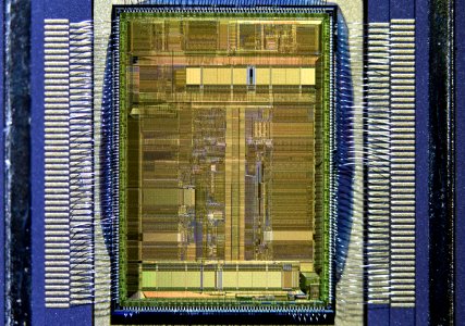 DEC Alpha 21066-AA CPU die shot