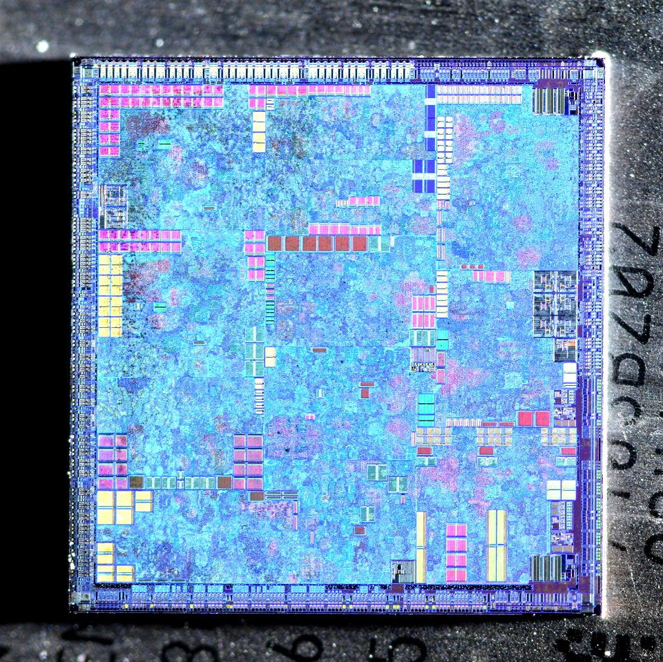 Nvidia NV44 die shot