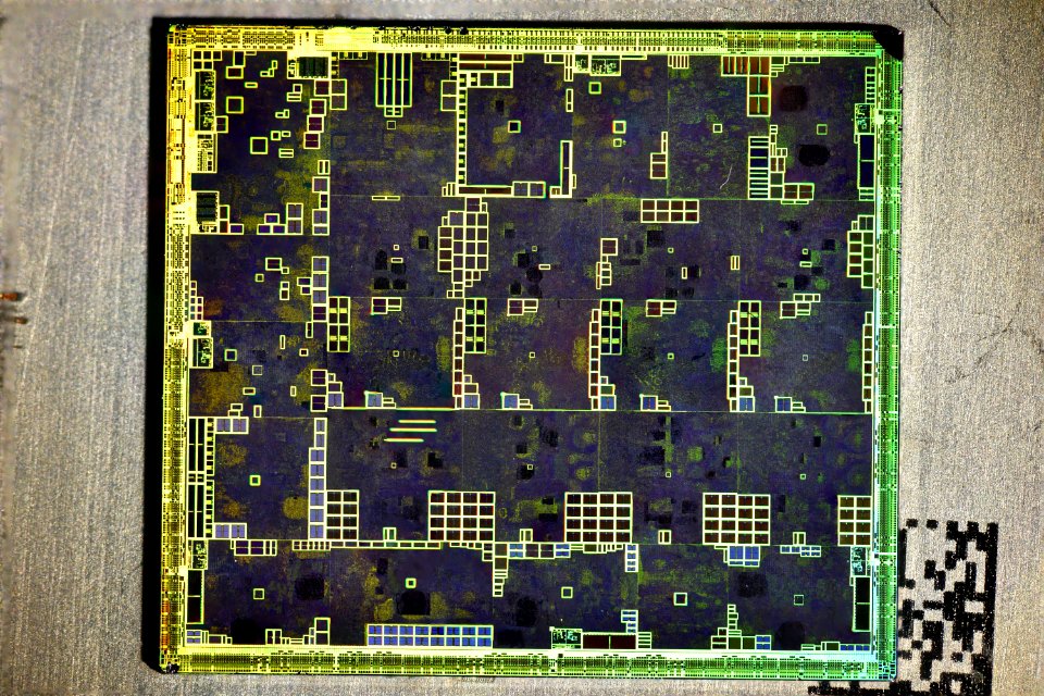 Nvidia NV40 die shot