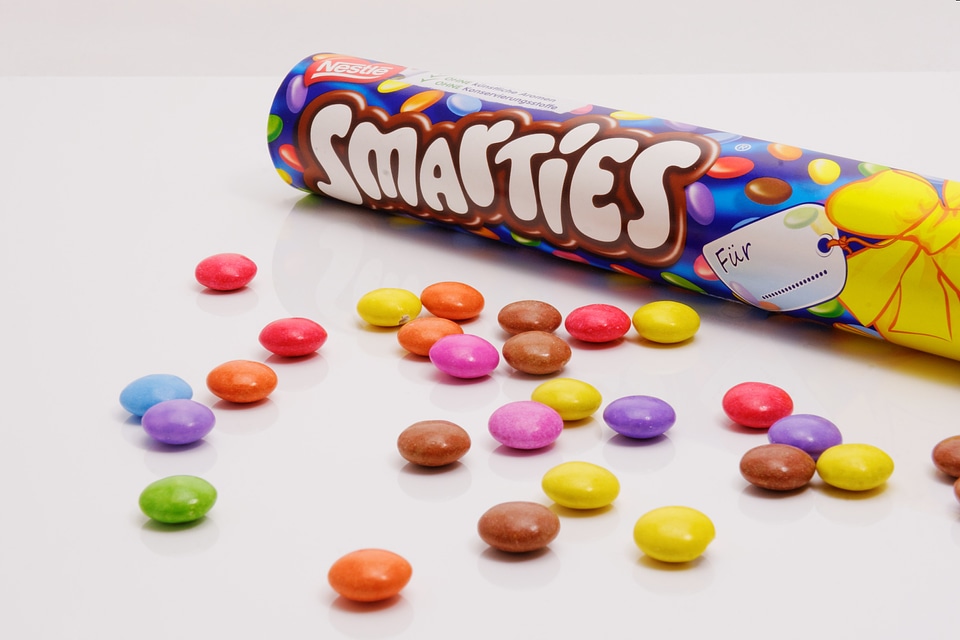 Nibble food smarties