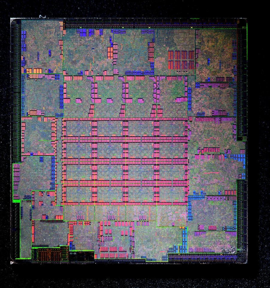 ATI R600 (Radeon HD 2900 XT / PRO / GT) die shot