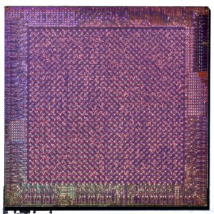 ATi R580+ top metal die shot
