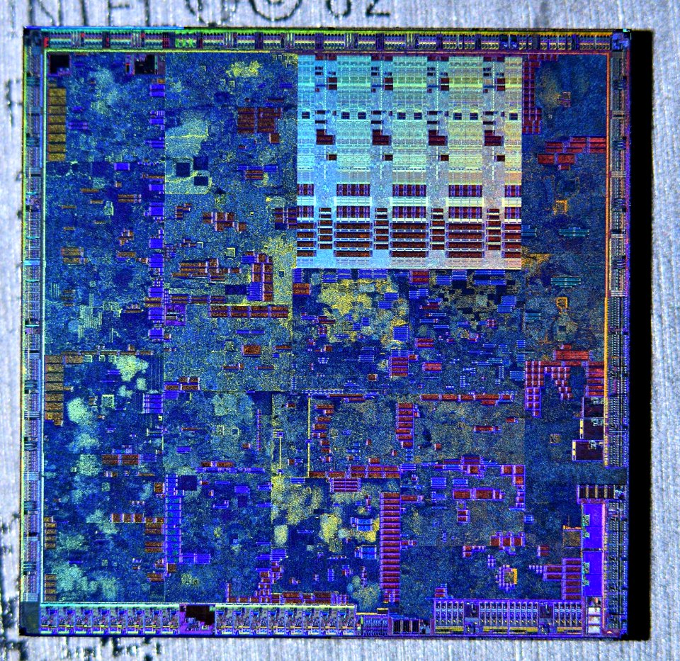 Nvidia G84 (GeForce 8600) die shot