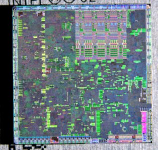 Nvidia G84 (GeForce 8600) die shot