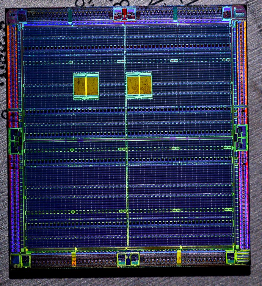 Altera Stratix II EP2S60 die shot
