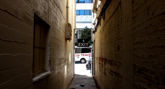 Exit on travel