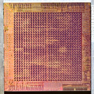 ATi R580+ top metal die shot