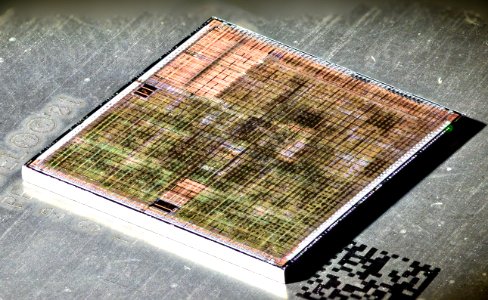 Cisco supervisor engine CPU - top metal removed