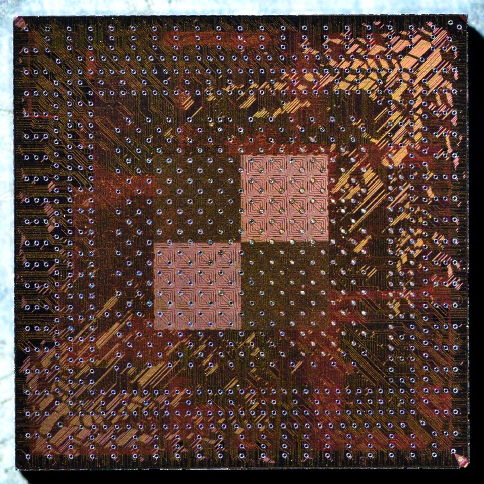 ATI RV350 die shot (top metal)