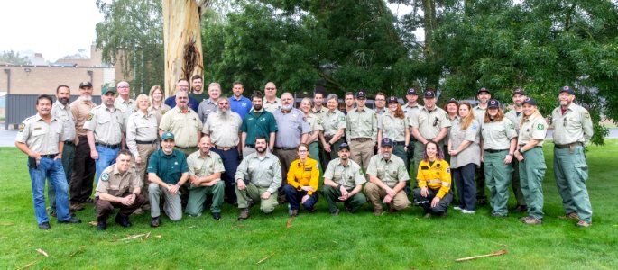 Group photo of Incident Management Teams from USA & Canada