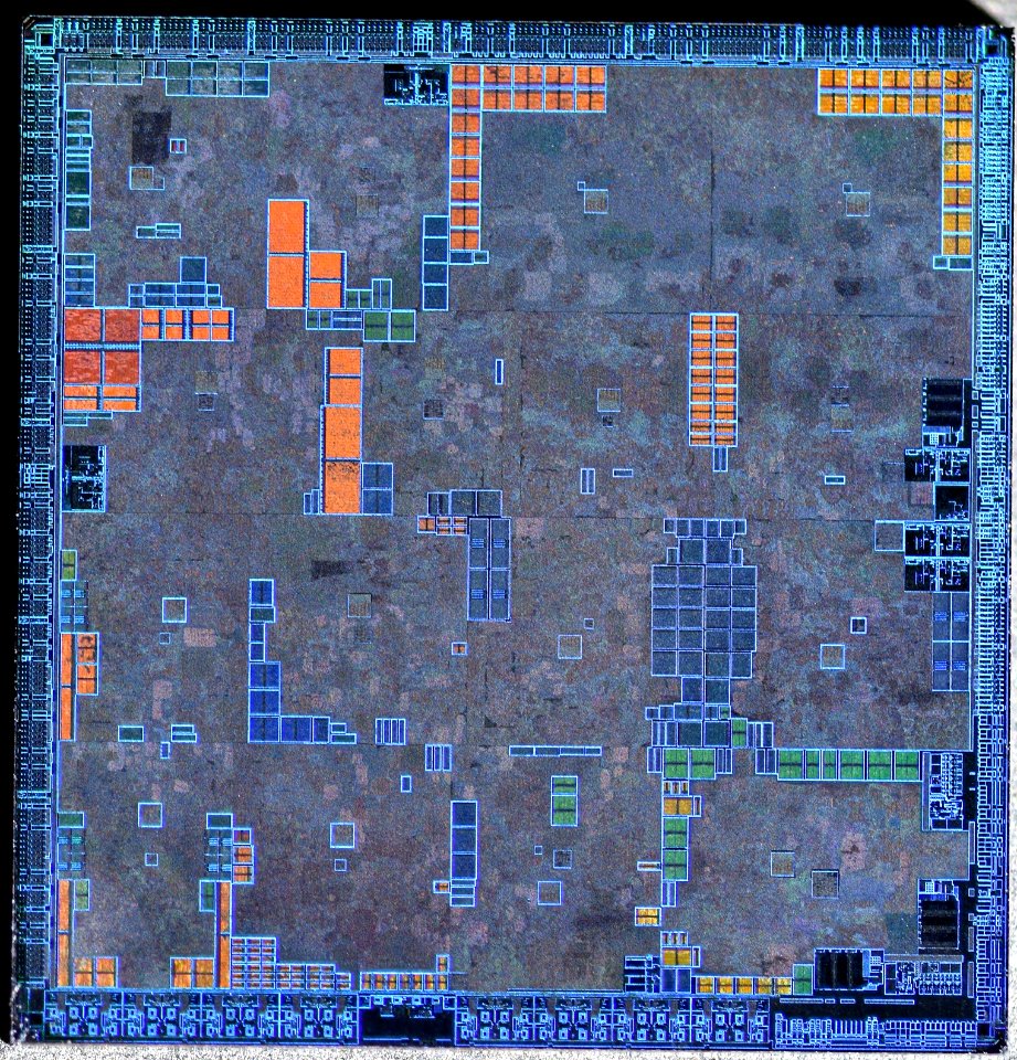 Nvidia NV43 die shot