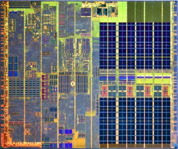 Intel Prescott-2M die shot