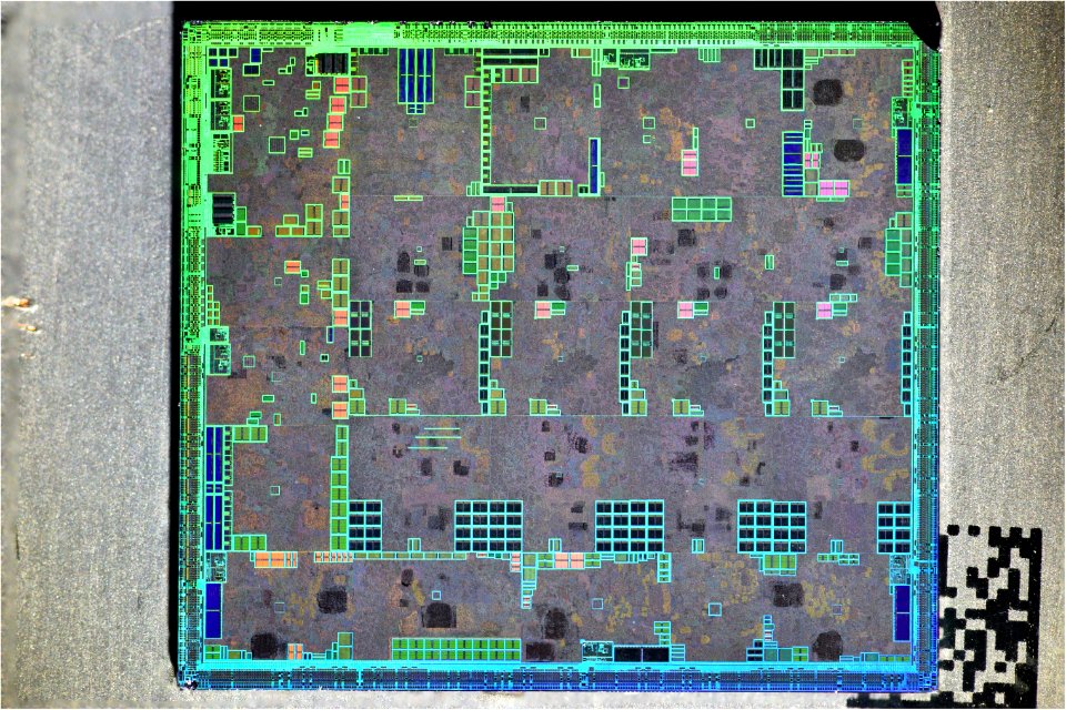 Nvidia NV40 die shot