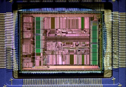 DEC Alpha 21066-AA CPU die shot