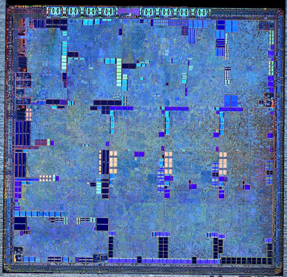 Nvidia NV42 die shot