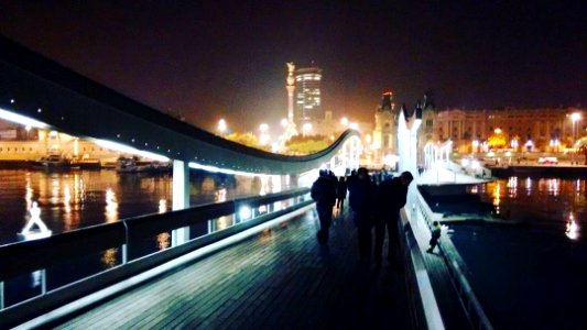 Las Gaviotas #Barcelona #España #visualsoflife #travel #citylights #night photo