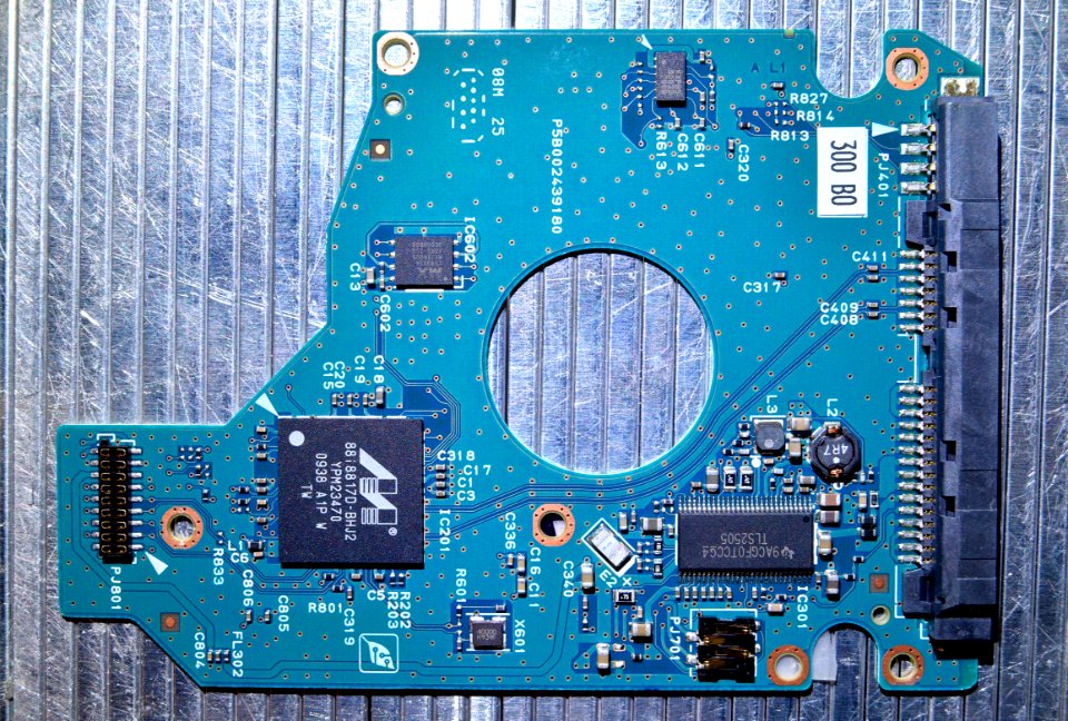 Toshiba MK165GSX HDD PCB