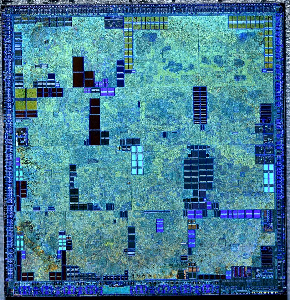 Nvidia NV43 die shot