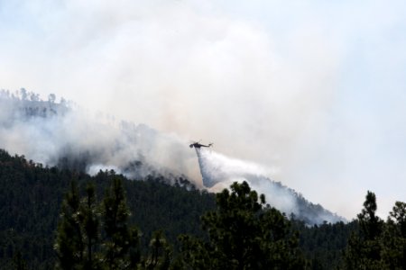 Crow Peak Fire on Northern Hills Ranger District