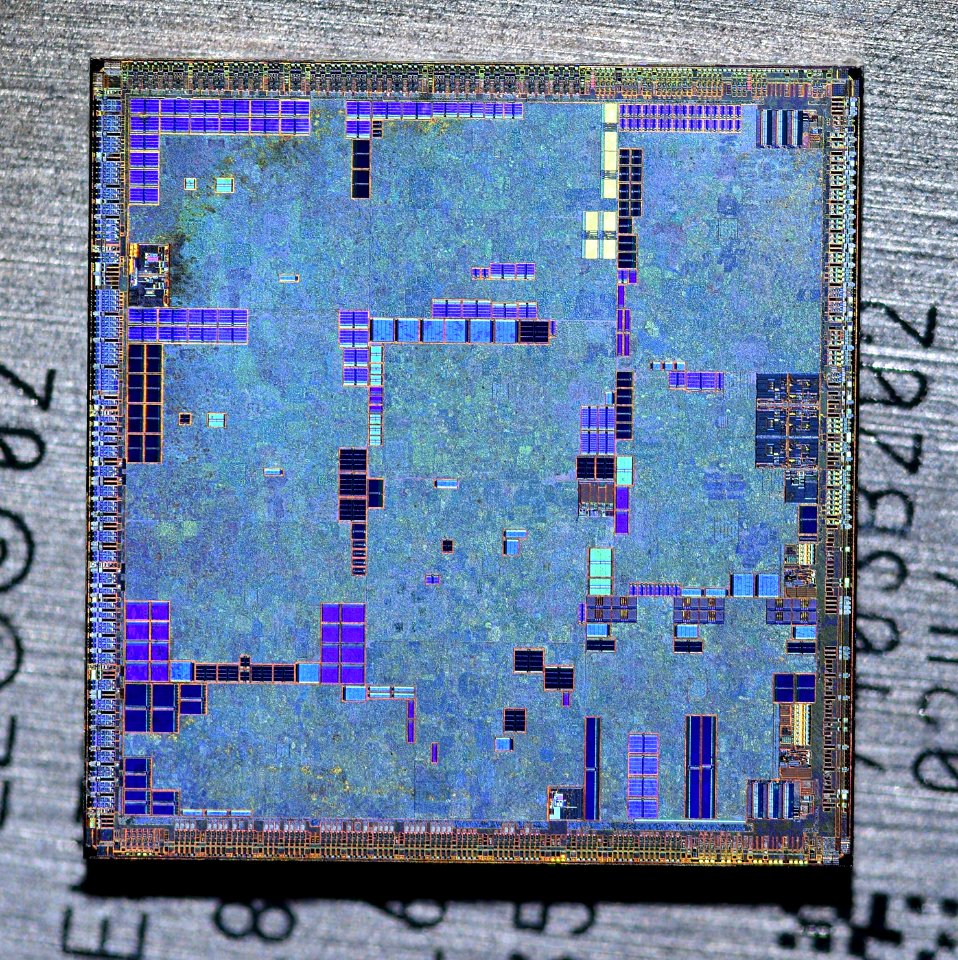 Nvidia NV44 die shot