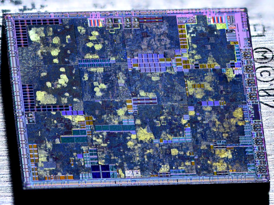Nvidia NV43 die shot