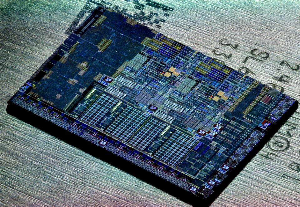 Intel Sandy Bridge 2C-GT1 die shot