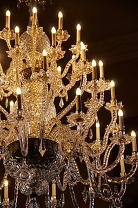 Luxury glass ornate