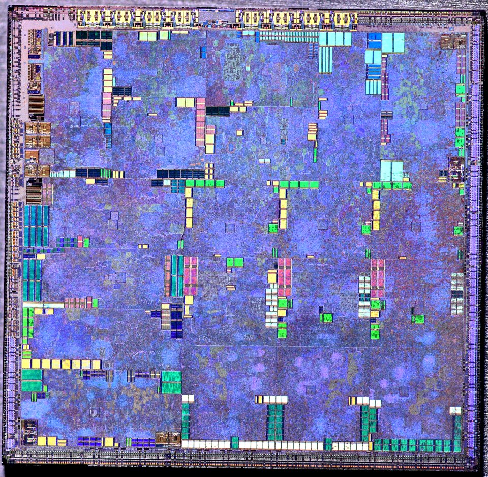Nvidia NV42 die shot