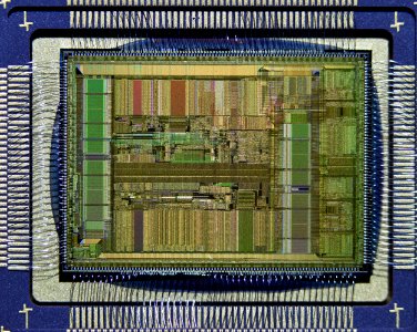 DEC Alpha 21066-AA CPU die shot