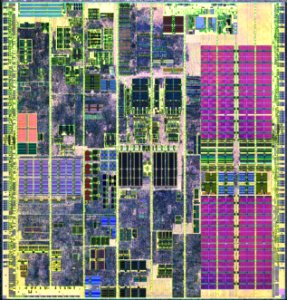 Intel Prescott-2M die shot
