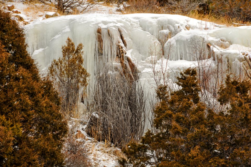 Cascada congelada
